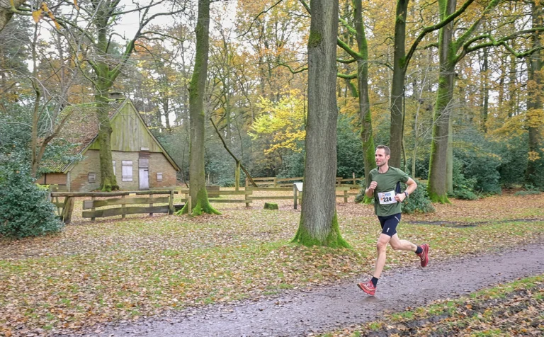 hardloper voor de Bommelas
