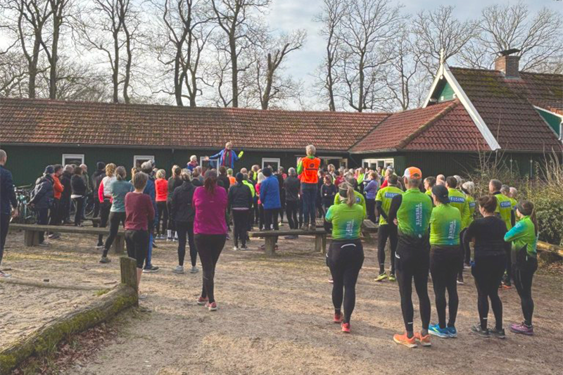 Startlocatie bij de Meene